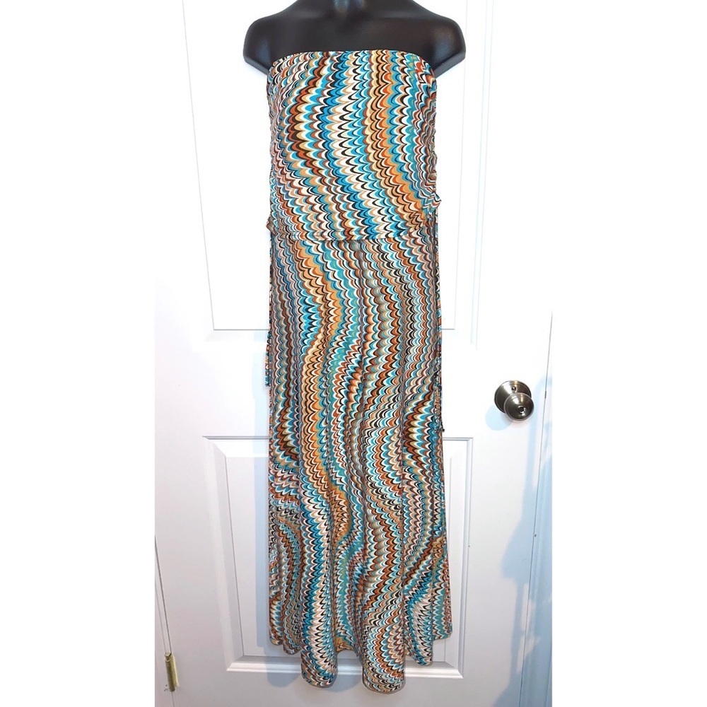 Soho Chick strapless maxi dress